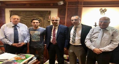 في بيان رسمي.. المقاصة يتمسك بقيد أيمن حفني ويهدد بشكوى لـ"فيفا"